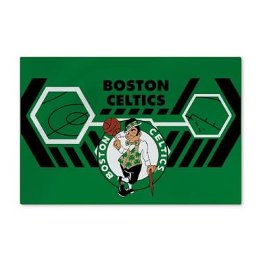 Imagem de Northwest NBA Boston Celtics Tapete lavável, 51 x 81 cm, ágil