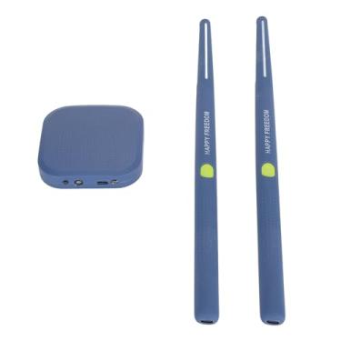 Imagem de Conjunto de Baquetas de Ar, Conjunto de Bateria Eletrônica Portátil Com 2 Baquetas, Conversor de áudio, Entrada de 3,5 Mm, Kit de Bateria Virtual Com Sensor de Movimento USB para