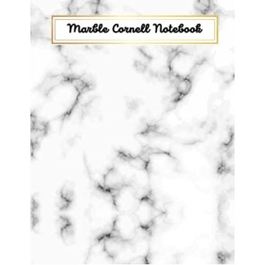 Imagem de Marble Cornell Notebook: Cornell Notes Notebook - An Efficient Note Taking System for School, College, And Work | Ruled, 120 Pages & Large Size: 8.5 X 11 | Best for High-Thoughts Meeting Notes