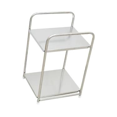 Imagem de FytStycale Expositor de Cosméticos, Organizador de Maquiagem, Suporte de Armazenamento de Maquiagem, Prateleira de Banheiro, Prateleira de Canto de Maqu