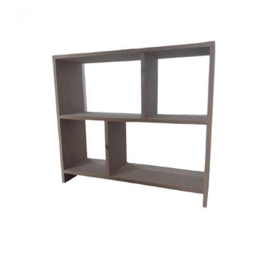 Imagem de Rack Nicho Aparador Sala Quarto Escritório Mdf Natural