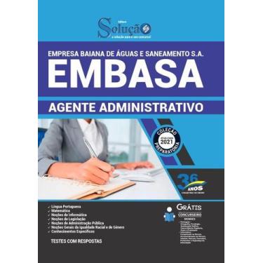 Imagem de Apostila EMBASA - Agente Administrativo - Editora Solução