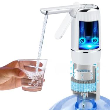 Imagem de CoolWAY Bomba de Água Elétrica com Filtro de Garrafa de Água de 5 Galões, Filtro de Acampamento Ao Ar Livre, Filtro de Dispensador de Água Elétrico Portátil, Bomba de Dispensador de Água de 5 Galões C