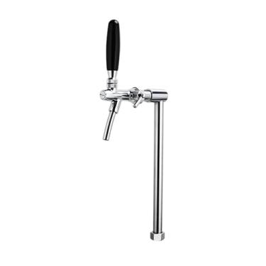 Imagem de Fabricação caseira de cerveja Vertical Beer Tap Pole Keg Coupler Adapter With Adjustable Beer Faucet,G5/8 Thread Simple Beer Tower For Ball Lock Keg Party Acessórios para vinho(Set)