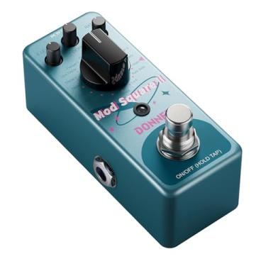 Imagem de Donner Pedal De Modulação - Mod Square Ⅱ Para Pedal Boards De Guitarra Elétrica, 16 Efeitos Chorus Phaser Tremolo Flanger Rotary Vibrato Wah Lo-Fi Detune 16 Modos De Modulação, True Bypass