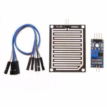 Imagem de Sensor de Chuva com Cabos - Casa da Robótica