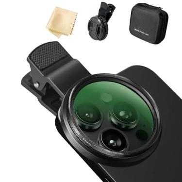 Imagem de Filtro CPL de 52 mm para kit de filtro de lente de câmera de telefone, filtro polarizador circular, compatível com iPhone16 15 14 13, Samsung Google Pixel e outros smartphones