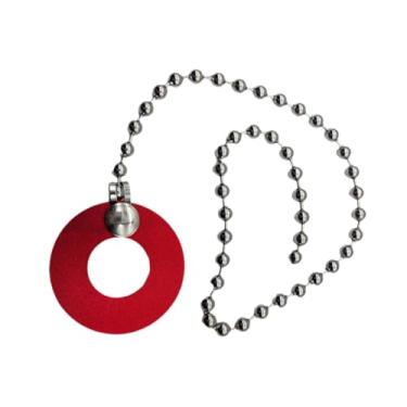 Imagem de YIJU Câmbal Extensão Corrente Efeito Dispositivo de Jazz Drums Acessórios de bateria de percussão Partes, Vermelho