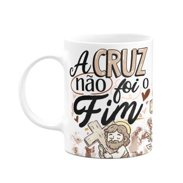 Imagem de Caneca da Páscoa - O Cruz não foi o fim - 325ml