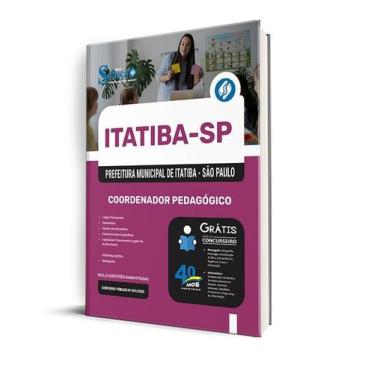 Imagem de Apostila Prefeitura de Itatiba - SP  - Coordenador Pedagógico - Editor