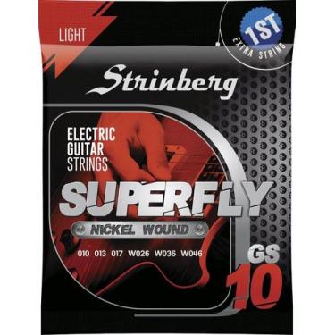 Imagem de Encordoamento Strinberg Tensão Leve Gs10 P/guitarra Elétrica
