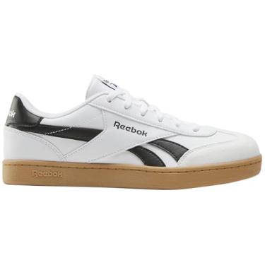 Imagem de Reebok Tênis infantil unissex Club C Revenge, Preto/amarelo elétrico/chiclete, 15