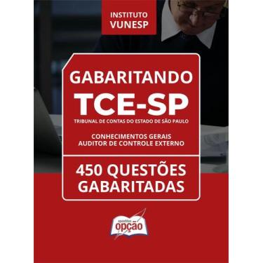 Imagem de Caderno TCE-SP - Auditor de Controle Externo (Conhecimentos Gerais) - 