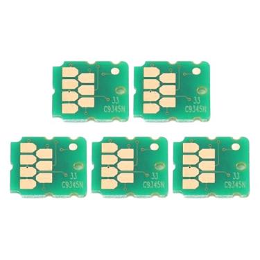 Imagem de Chip de Caixa de Tanques de Manutenção, Chip de PCB de 5pcs, Chip de Caixa de Manutenção para EC C7000 ST C8000 ST C8090 WF 7310 PRO Etc, para Substituição de Chip de Impressora