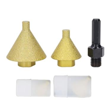 Imagem de Broca de Chanfro Chanfrada de 38mm 50mm para Moedor de ângulo, Adaptador de Rosca M14, Liga de Aço, para Perfuração de Telha de Quartzo de Mármore, Polimento