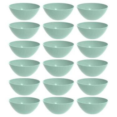 Imagem de 12 Tigelas Pequena Crippa Travessa Redonda 2,3L Servir Salada Sobremes