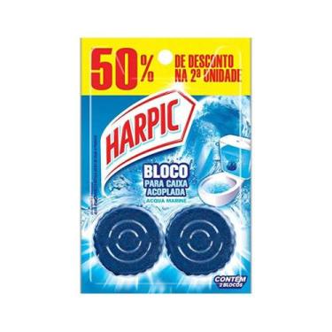 Imagem de Pedra Sanitaria Bloco Harpic Caixa Acoplada