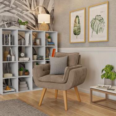 Imagem de Poltrona Laila Bege - Mobly