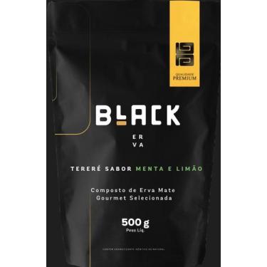 Imagem de ErvaMate Black 500g  Tradição e Sabor Marcante, Menta e Limão