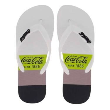 Imagem de Chinelo Coca Cola Parlin 2 Branco