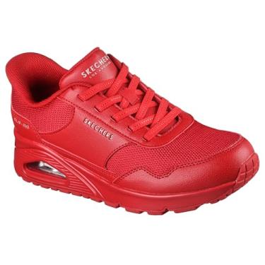 Imagem de Skechers Tênis feminino Uno - Banksia Hands Free Slip-ins, Vermelho/vermelho, 41
