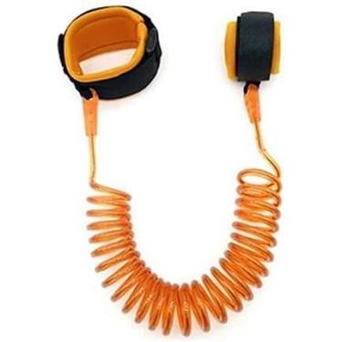 Imagem de Pulseira de Segurança Infantil Anti Perda – Acessório Essencial para Passeios com Bebês e Crianças (1 a 10 Anos) (Laranja)