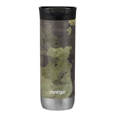Imagem de Contigo Huron Caneca de viagem de aço inoxidável com tampa SNAPSEAL, 590 ml.