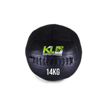 Imagem de Wall Ball Couro Exercício Funcional Funcional Medicine Ball 14 Kg 30 L