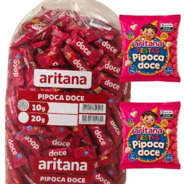 Imagem de Kit 30 Mini Pipoca Doce De 10Gr Aritana Festa São João