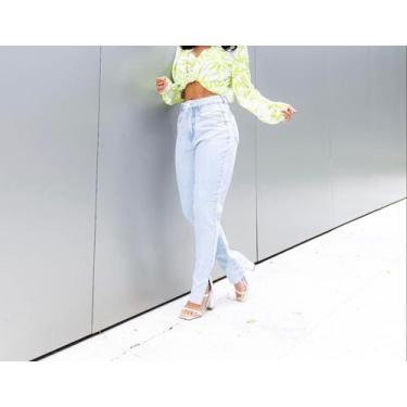 Imagem de Calças Calça Jeans Clara Feminina com Laycra Veste 38 ao 44 - DNAJeans
