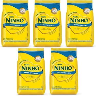Imagem de Kit + 5 Leite em Pó Ninho Integral Sachê 975g (4875g)
