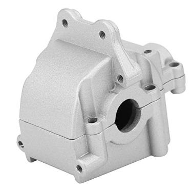 Imagem de OKJHFD WLtoys 144001 RC Gearbox Cover Aluminum Alloy Upper Lower Shell Kit (Silver)