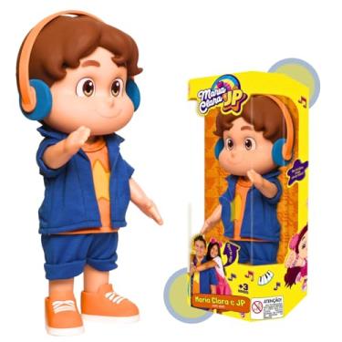 Imagem de Boneco JP Maria Clara & JP com Som e 14 Frases Fone de Ouvido Removível