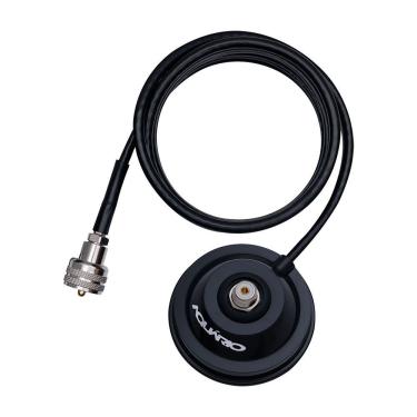 Imagem de Suporte Magnetico Para Antena Movel Aquario M-700k Base Magnetica Com Cabo Rg058 De 4 Metros
