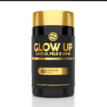 Imagem de Glow UP Cabelo Pele e Unha Premium 500mg 60 cps Floral Ervas - Floral 