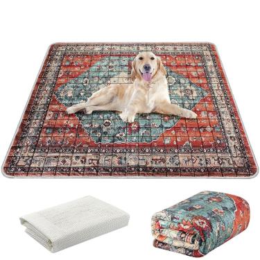 Imagem de Almofadas de xixi laváveis AIHSUMC extra grandes para cães 72x72 cm