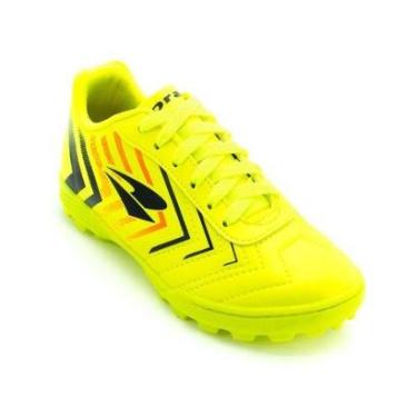 Imagem de Chuteira Infantil Menino Dray 5000030196A - Verde Limão-Masculino