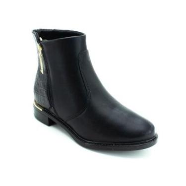 Imagem de Bota Feminino Vizzano 3077106 - Preto-Feminino