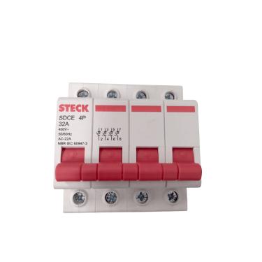 Imagem de Chave Seccionadora Stecker 4P 32A 400V 60HZ DIN SDCE6432 - Steck