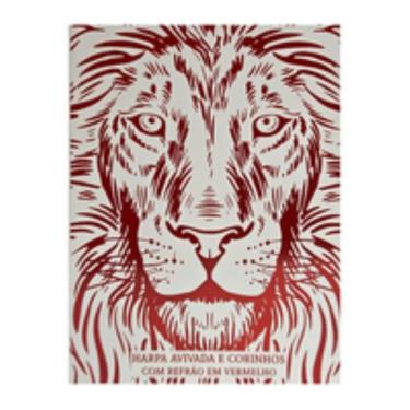 Imagem de Harpa avivada e corinhos letra maior - 06 leão branca e ver