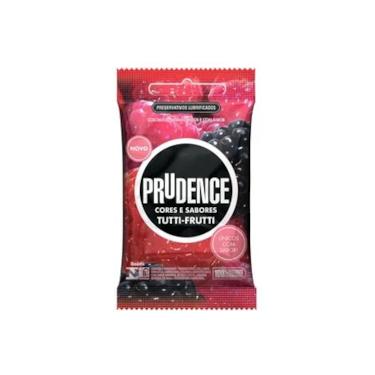 Imagem de Preservativo Cores & Sabores Prudence Tutti Frutti - 3 unidades