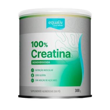 Imagem de Suplemento Alimentar 100% Creatina Monohidratada Equaliv 300g