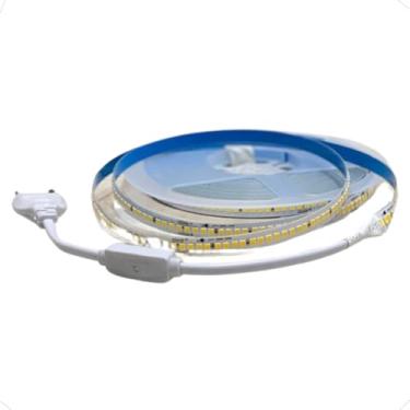 Imagem de Fita 240 Led 10m Direta 220V Branca Quente 3000k - Não precisa fonte