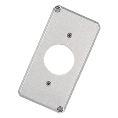 Imagem de Tampa P/ Condulete 1 Posto Tomada Redonda 1" Alumínio Imar - Geral