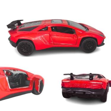 Imagem de Brinquedo Miniatura Carrinho Lamborghini de Ferro e Friccao - SCALE MO