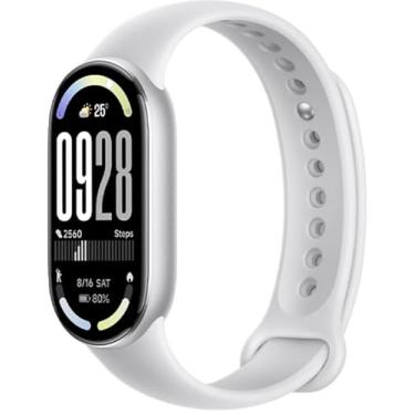 Imagem de Relógio Mi Band 10 smart-band 10 (GLOBAL) Pulseira Inteligente, Tela AMOLED 1,72, Relógio inteligente, Fitness, Pulseira Impermeável, 150 Modos Esportivos (PRATA) (SILVER)