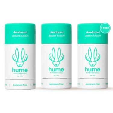 Imagem de Hume Supernatural Desodorante Roll On sem alumínio para mulheres e homens - seguro para peles sensíveis - probiótico e à base de plantas - absorção de umidade de longa duração - limpo e eficaz