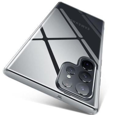 Imagem de Capa para celular Samsung Galaxy S22 Ultra Clear TPU de nível X - X-le