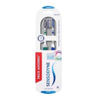Imagem de Sensodyne NOVO Escova Dental Proteção Completa, Limpeza Efetiva de Dentes e Gengivas Sensíveis, Macia, 2 Unidades