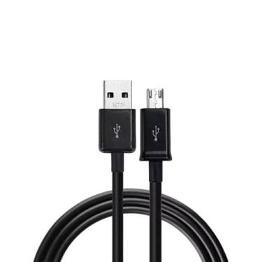 Imagem de Cabo De Dados V8 Samsung 1.5Mt J2 J4 J5 J6 J7 J8 A6 - Preto
